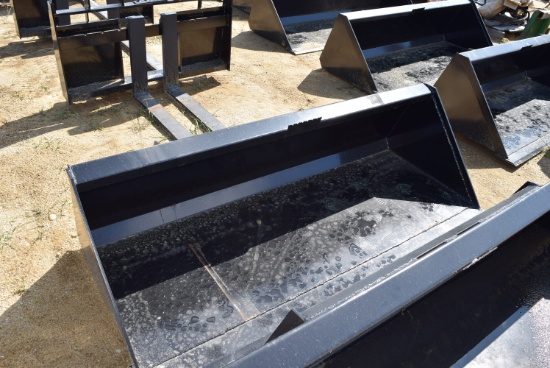 NEW 72 Inch Kivel Skid Steer Bucket