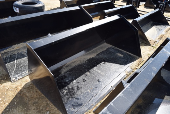 NEW 72 Inch Large Capacity Kivel Skid Steer Bucket
