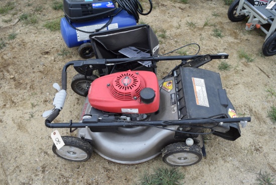 Honda Push Mower with Bagger