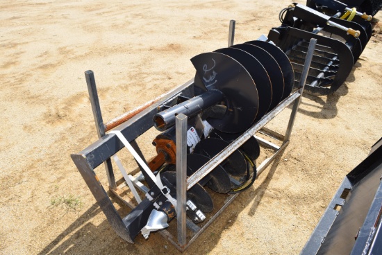 Auger Attachment with 2 Bits Lot 167 18 inch and 12 Inch