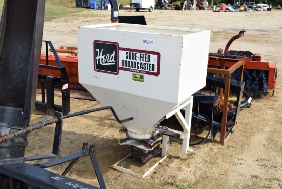 Herd Sur-feed Broadcaster Model 750 Attachment