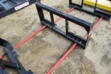 NEW Kivel Dual Prong Bale Spear Attachment