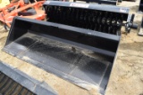 NEW Kivel 84 Inch Skid Steer Bucket