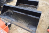NEW 84 Inch Kivel Skid Steer Bucket
