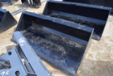 NEW 66 Inch Kivel Skid Steer Bucket