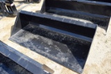 NEW 72 Inch Kivel Skid Steer Bucket