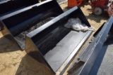 NEW 66 Inch Kivel Skid Steer Bucket