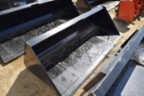 NEW 72 Inch Kivel Skid Steer Bucket