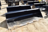 NEW 84 Inch Kivel Skid Steer Bucket