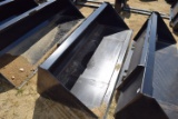 NEW 78 Inch Kivel Skid Steer Bucket