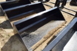 NEW 78 Inch Kivel Skid Steer Bucket