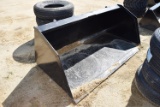 NEW 72 Inch Large Capacity Kivel Skid Steer Bucket