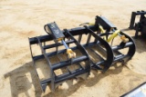 NEW 60 Inch Wildcat Skid Steer Dual Cylinder Root Grapple