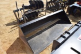 NEW 78 Inch Large Capacity Kivel Skid Steer Bucket