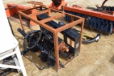 2022 Mower King Auger with 3 Bits
