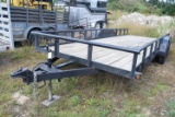 20 Ft Tube Frame Flatbed Trailer