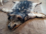 Huge Timberwolf rug