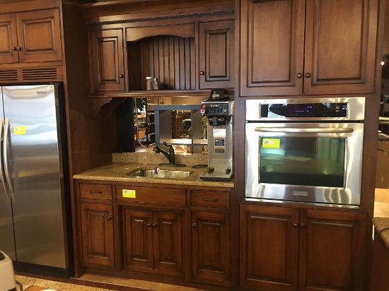 Large cabinet with sink