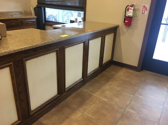 Serving counter