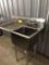 Stainless single-tub sink