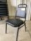 Black dining chairs, 10X the bid