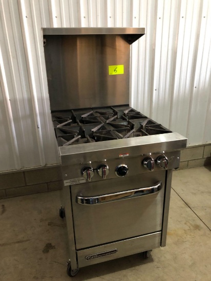 Southbend 4-burner stove