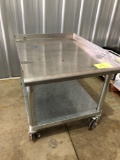 Stainless utility cart