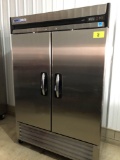 Norlake 2-door stainless cooler