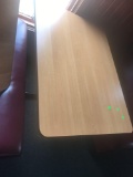 2- 42 x 30 inch laminate top tables, selling 2 times the money