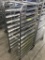 Smaller 61 inch Bakery Cart stainless steel