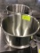 2 Hobart 30 quart mixer bowls.