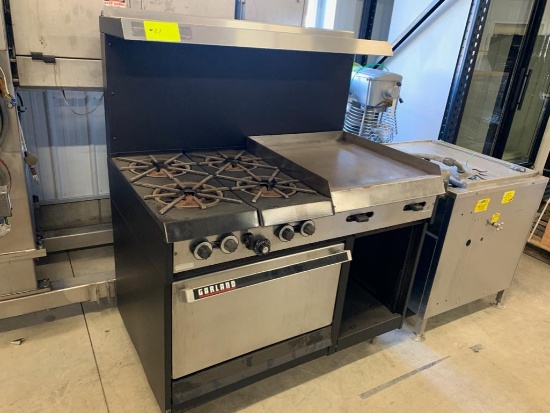 Garland Gas Stove with Griddle