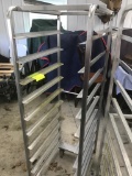 Aluminum Bakery Cart 69 inch tail