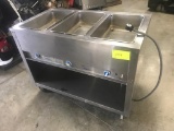 3 bay Duke Steam Table 208 volt single phase