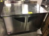 Turbo Air model TWF-48SD-N under counter freezer On casters