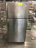 Stainless front Frigidaire refrigerator model AD-18