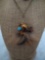 Rear Bear claw necklace in shotgun shell