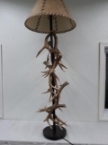 Floor lamp antlers
