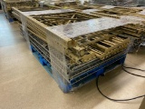 Pallet of keyhole racking