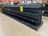 Double sided gondola shelving