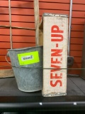 Antique Box and bucket