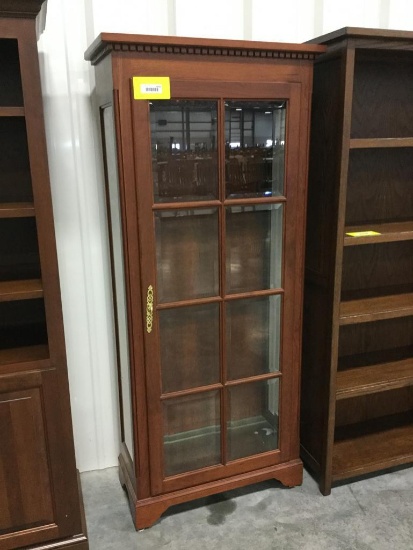 Cherry 30" Curio Cabinet, Acres stain