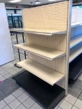 gondola style end shelf