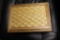 #2075 Wooden Jewelry Box w/Woven Lid - Oak and Maple