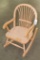 #2180 Child's Oak Rocker S-2