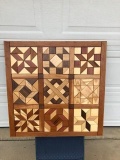 #2172 Wooden Quilt Print