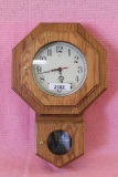 #2182 Oak Clock 24