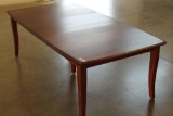 #2215 Cherry Table only 6' x 4' w/2 leaves