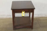 #2249 Brown Maple End Table 22