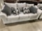 Anna Silver Sofa